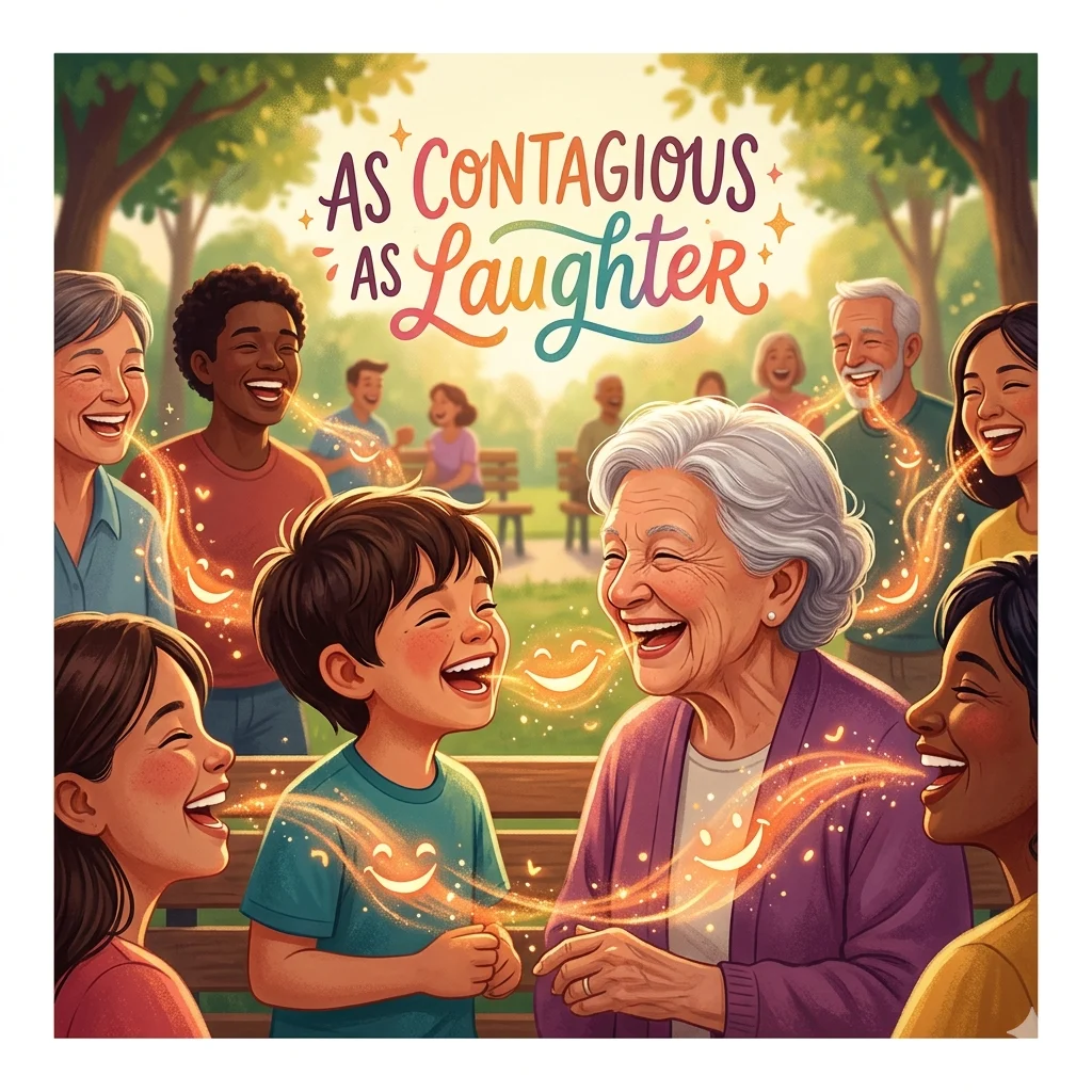  As contagious as laughter