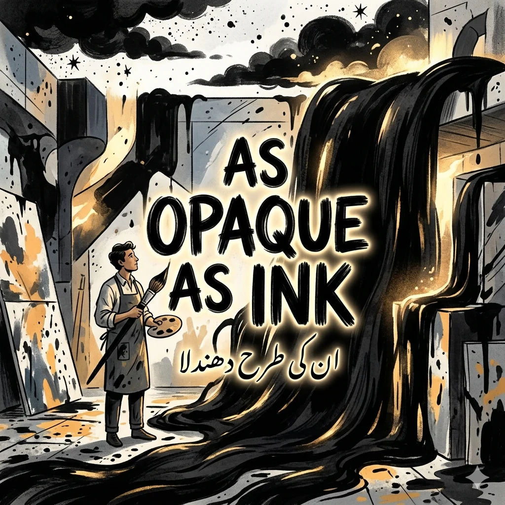 As Opaque as Ink