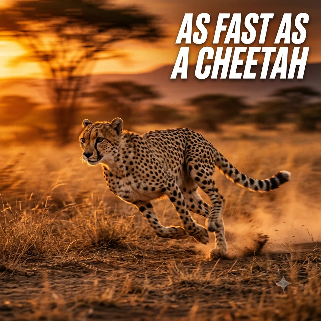 As Fast as a Cheetah
