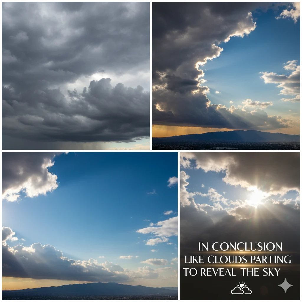 Similies for In Conclusion