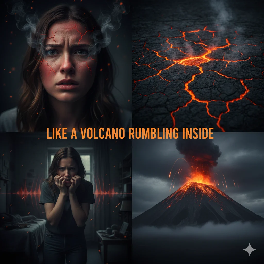 similies for being nervous