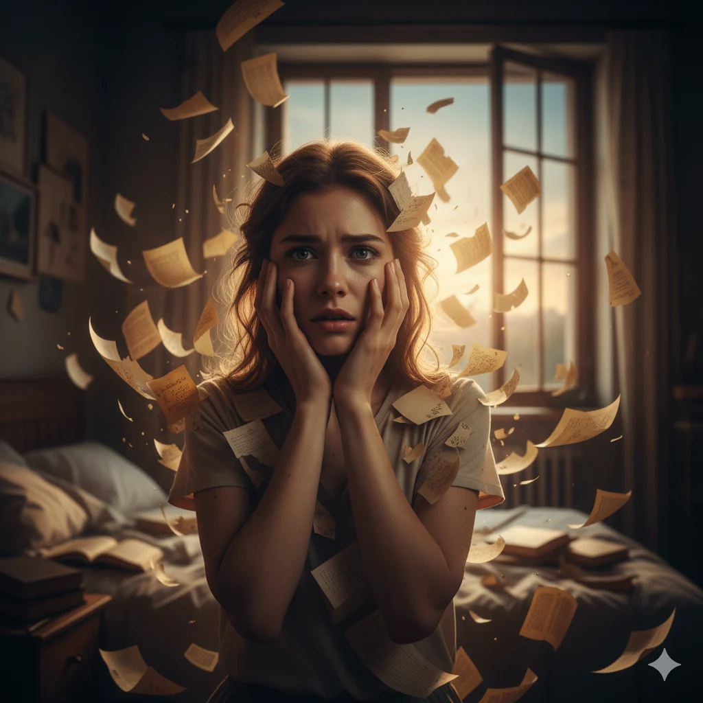 Similies for Worried