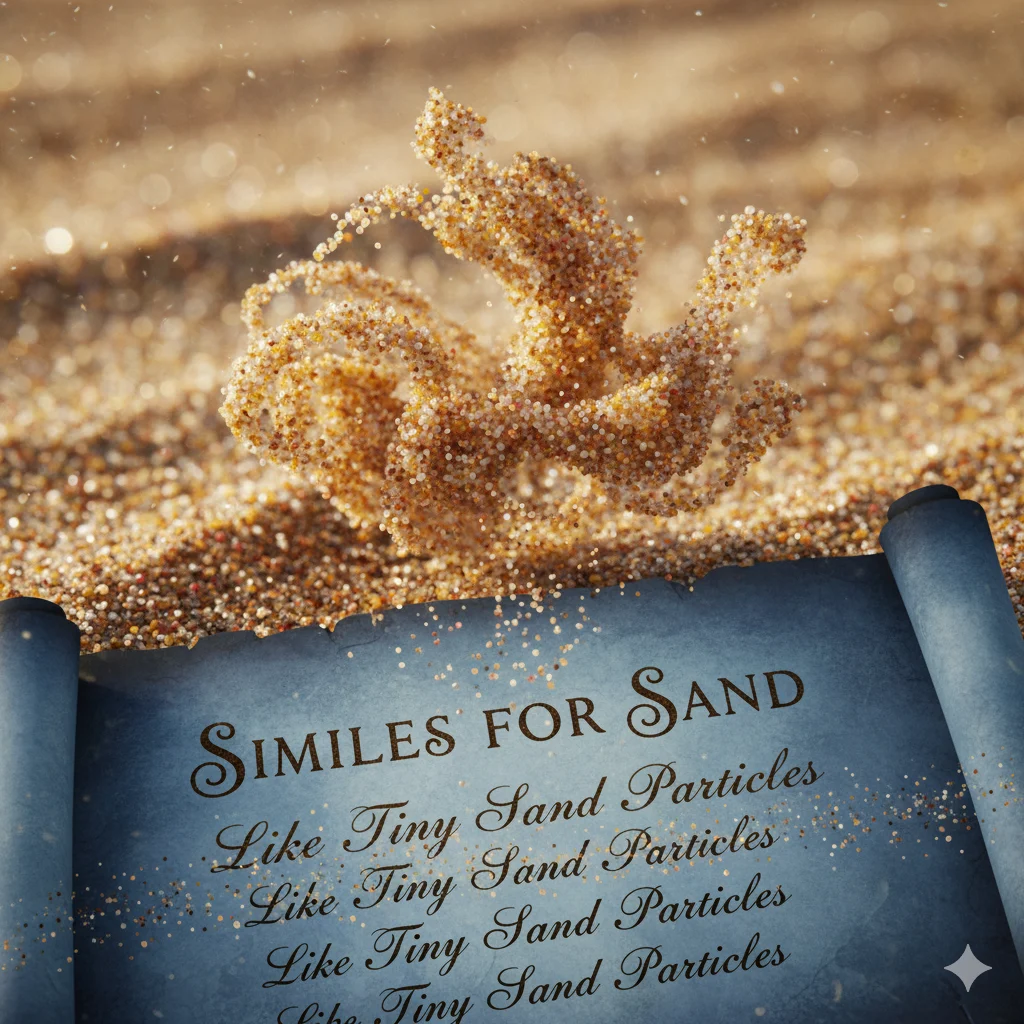 Similes for Sand