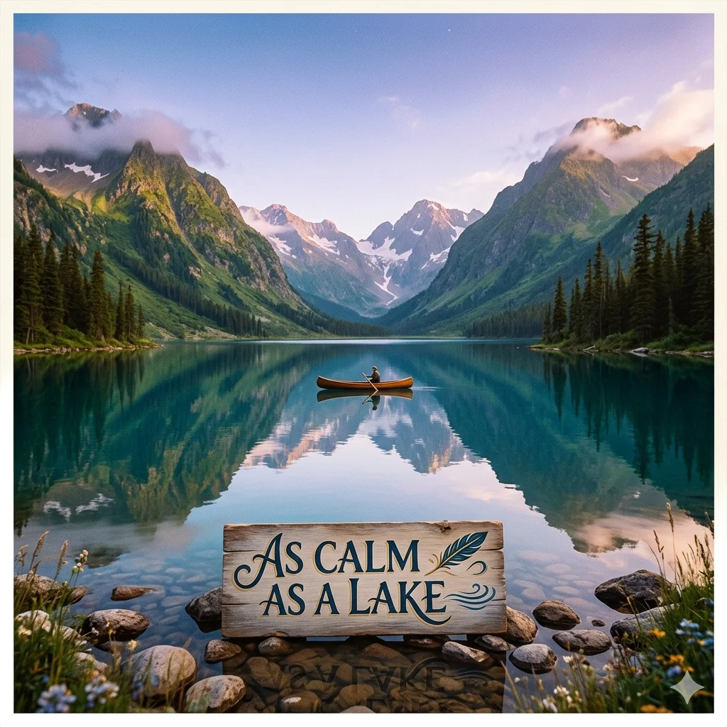 As Calm as a Lake