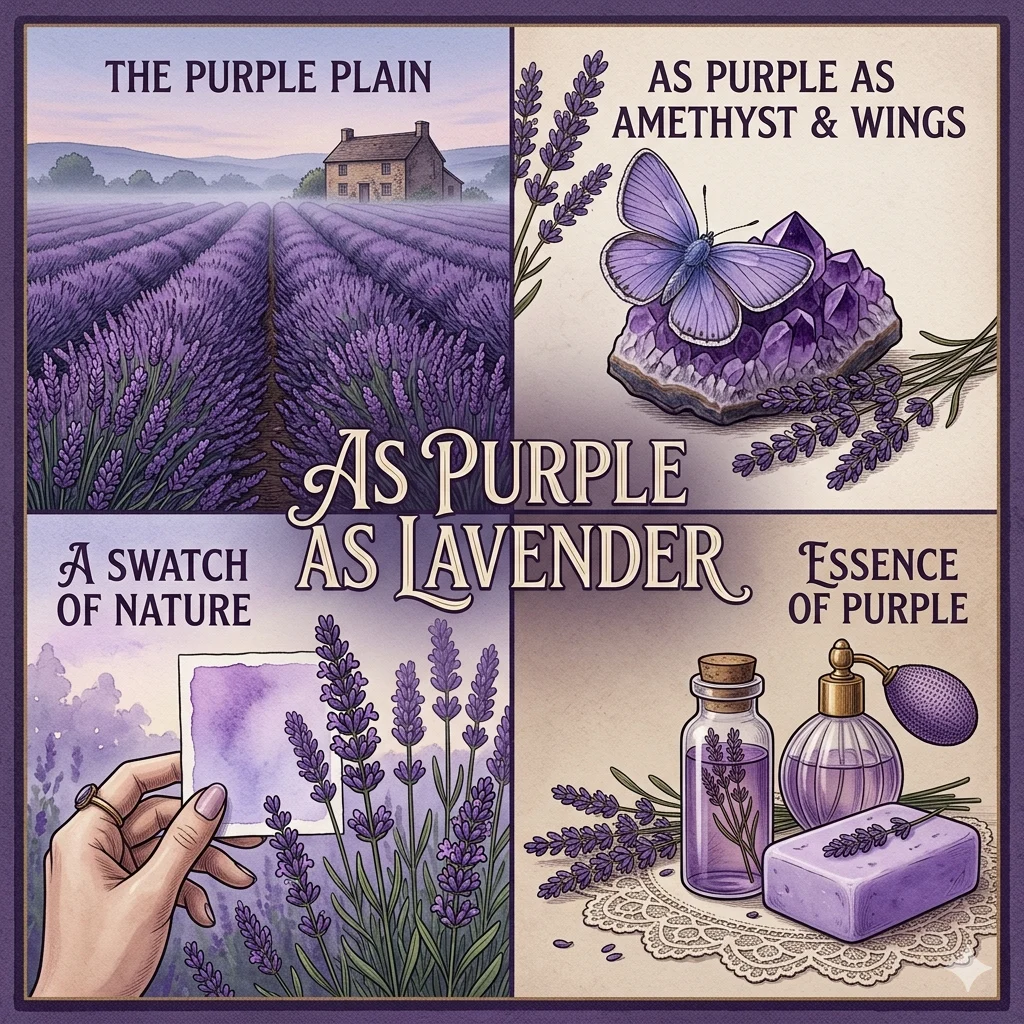 As Purple as Lavender