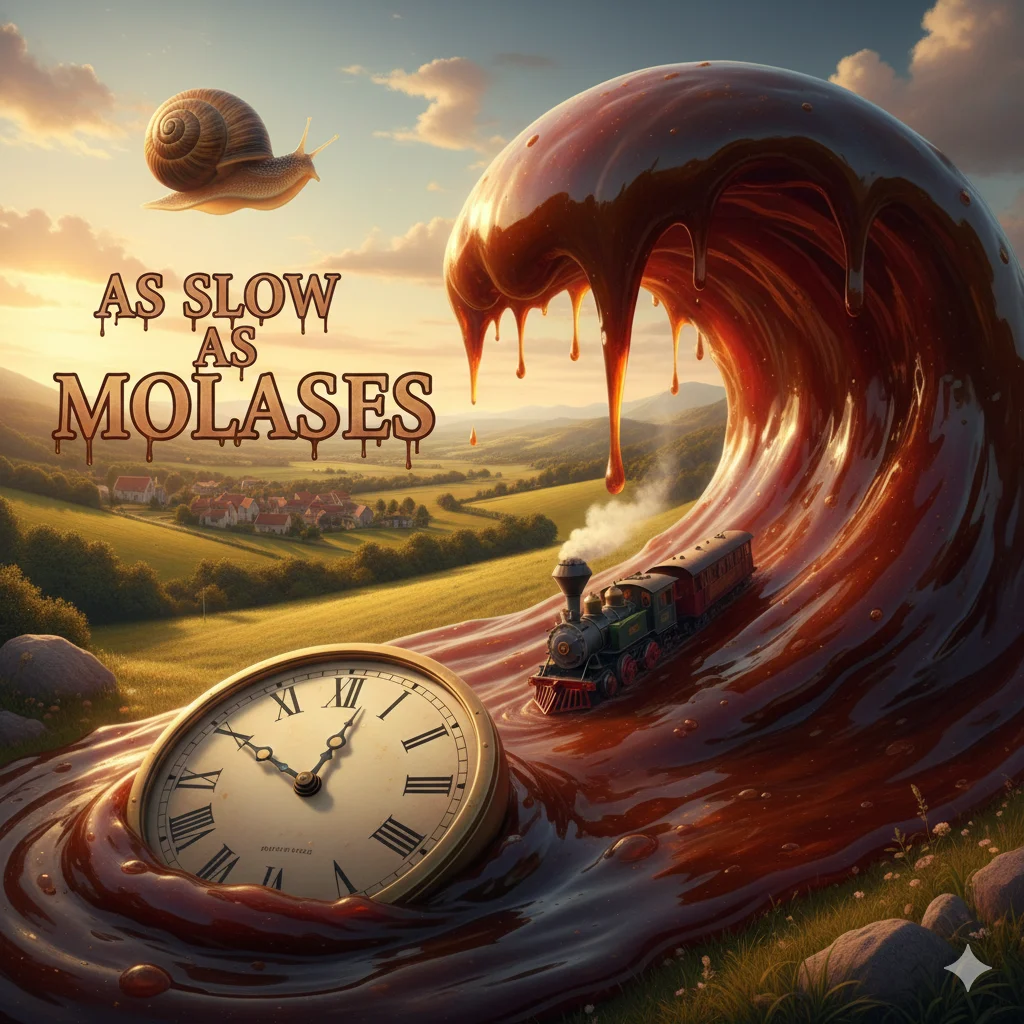 As Slow as Molasses