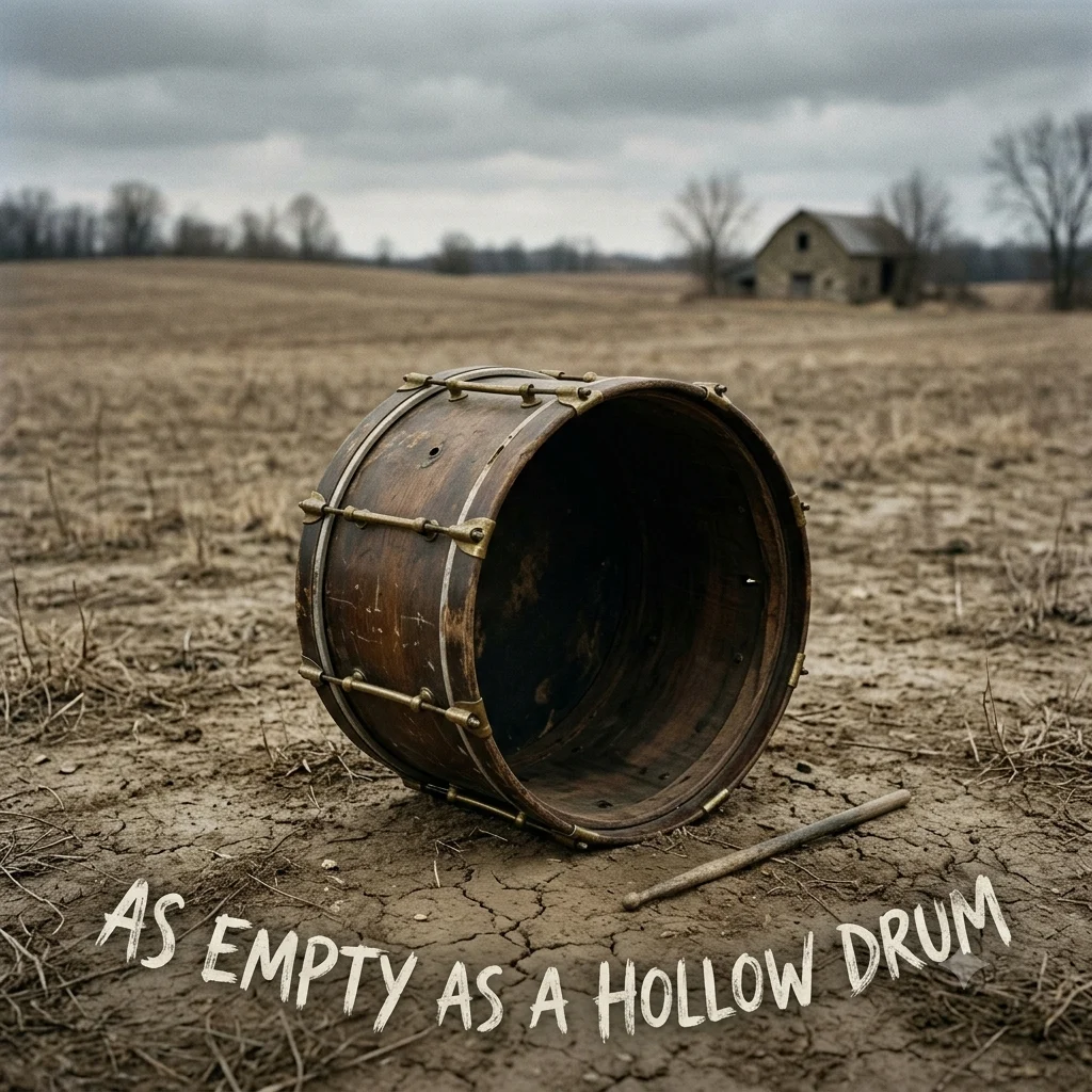 As Empty as a Hollow Drum