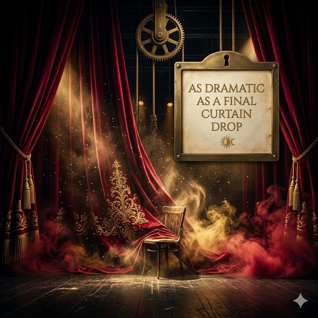  As Dramatic as a Final Curtain Drop