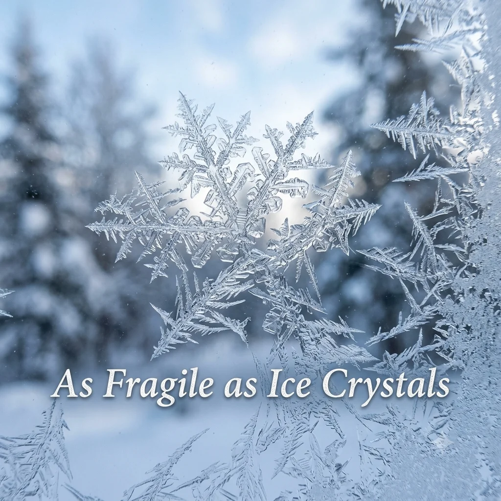 As Fragile as Ice Crystals