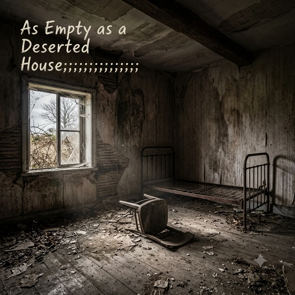 As Empty as a Deserted House