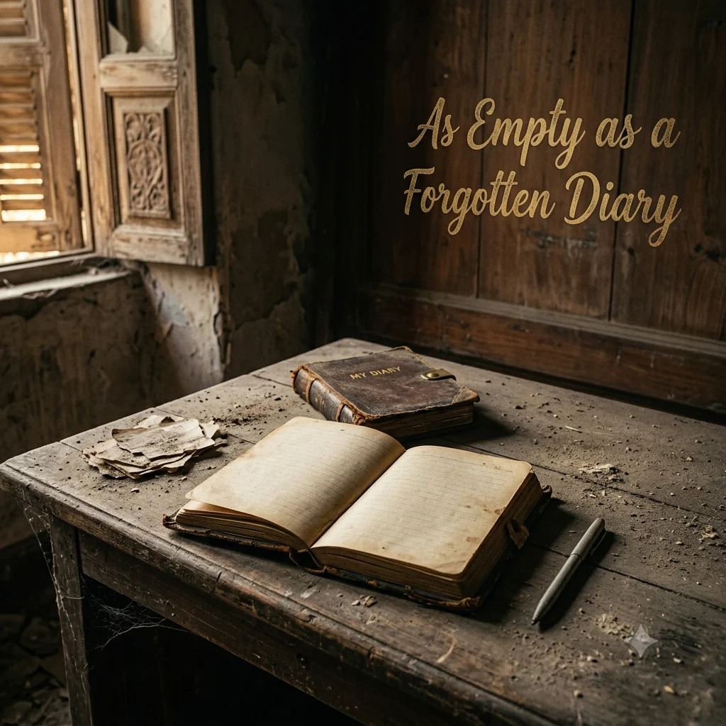 As Empty as a Forgotten Diary