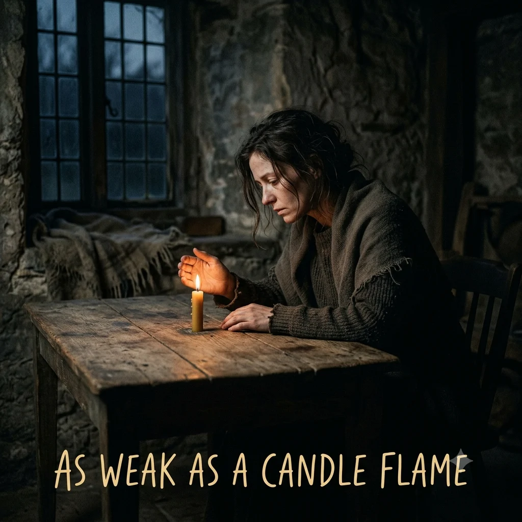 As Weak as a Candle Flame