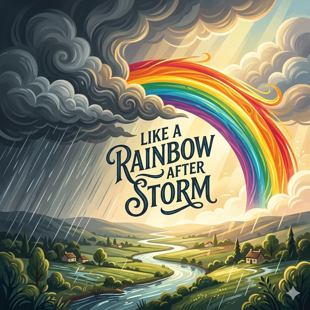 Like a Rainbow After Storm