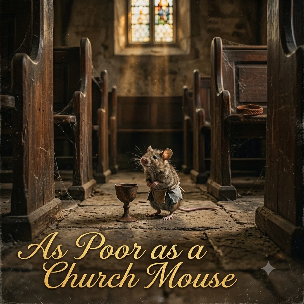  As Poor as a Church Mouse
