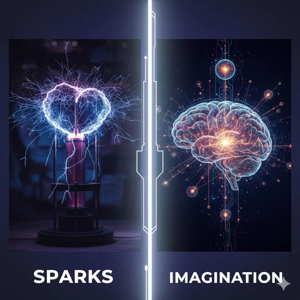 Like Sparks of Imagination