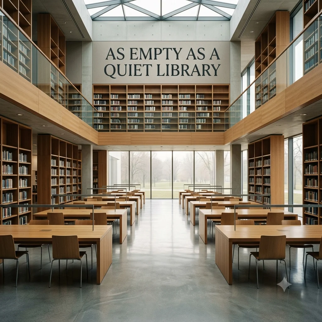 As Empty as a Quiet Library
