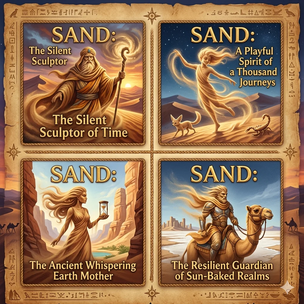 Personification for Sand