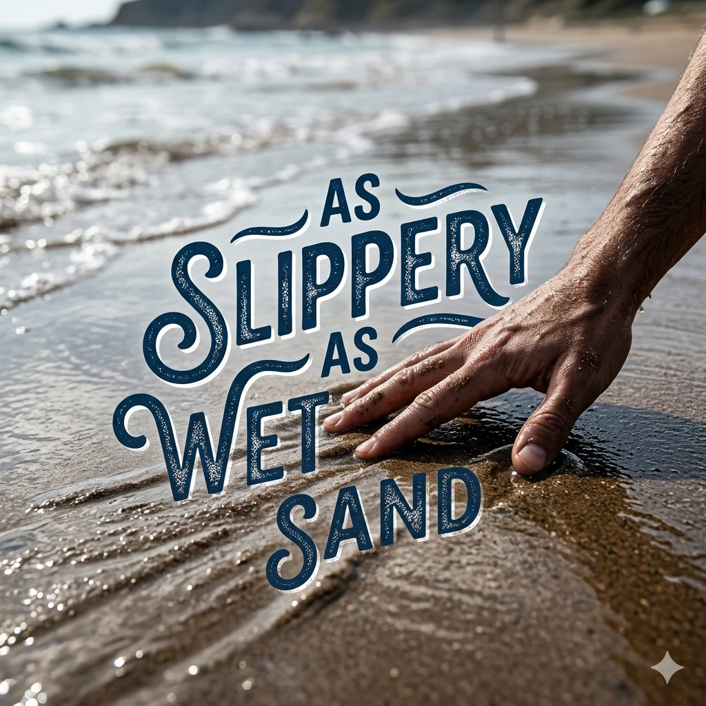  As Slippery as Wet Sand