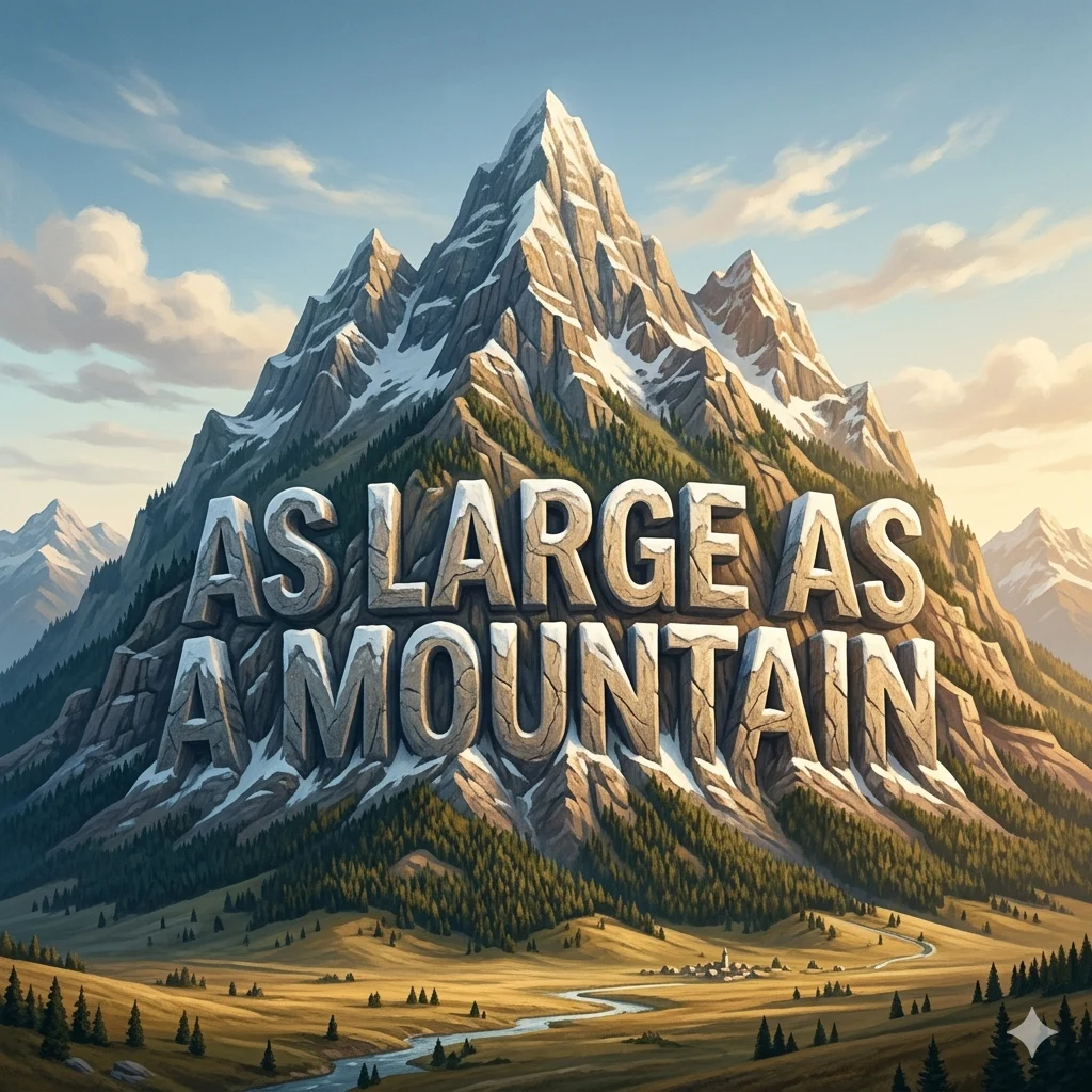 As Large as a Mountain