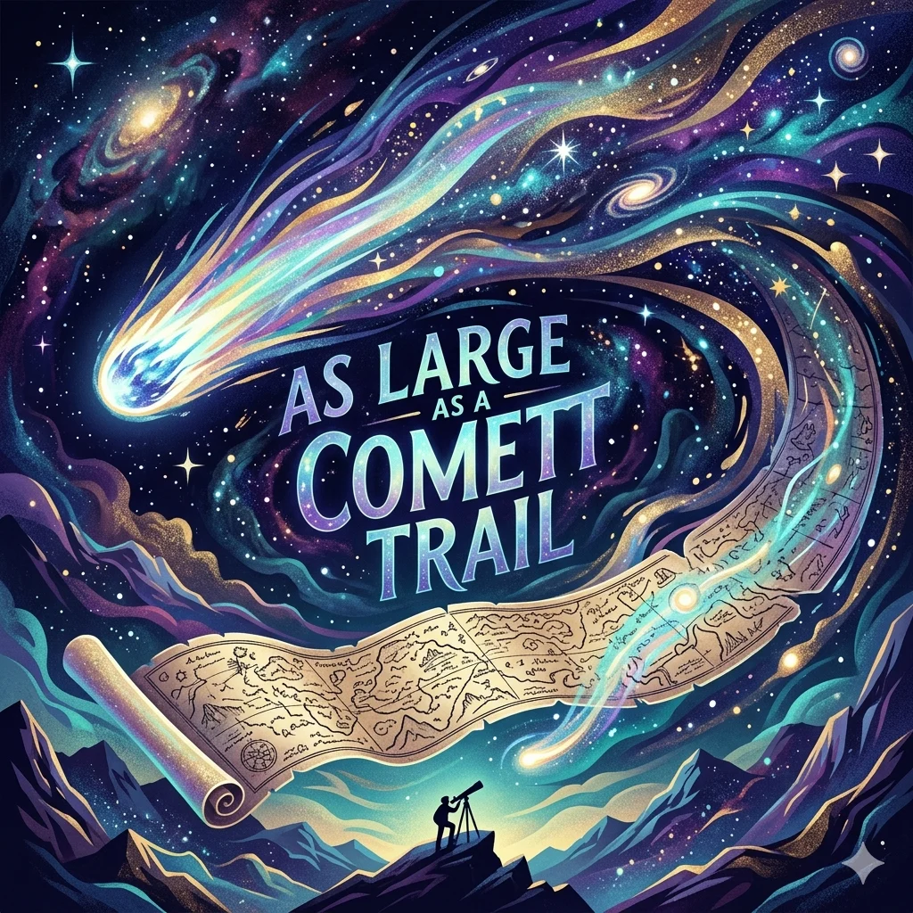  As Large as a Comet Trail