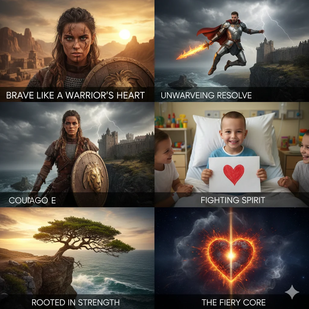 Brave like a warrior’s heart