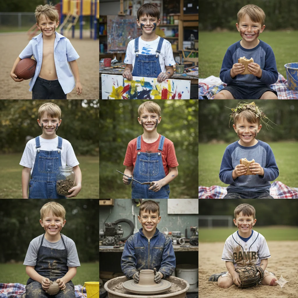 As Grubby as a Schoolboy