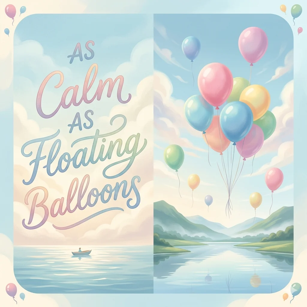 As Calm as Floating Balloons