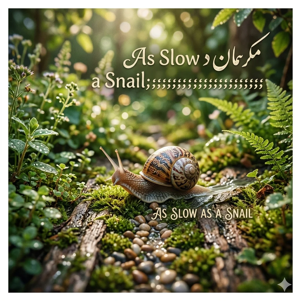 As Slow as a Snail