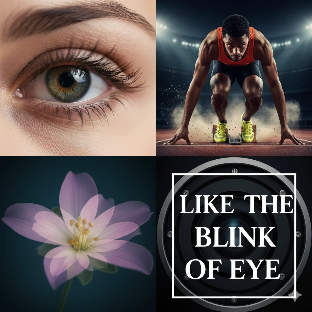 Like the Blink of an Eye