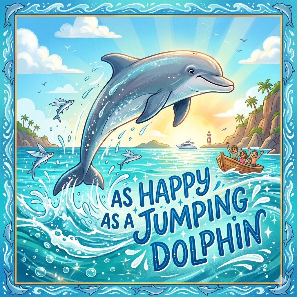 As Happy as a Jumping Dolphin