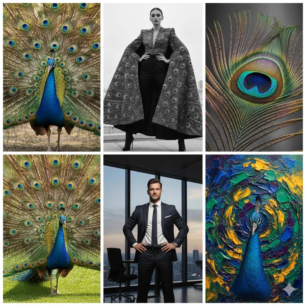  As Proud as a Peacock