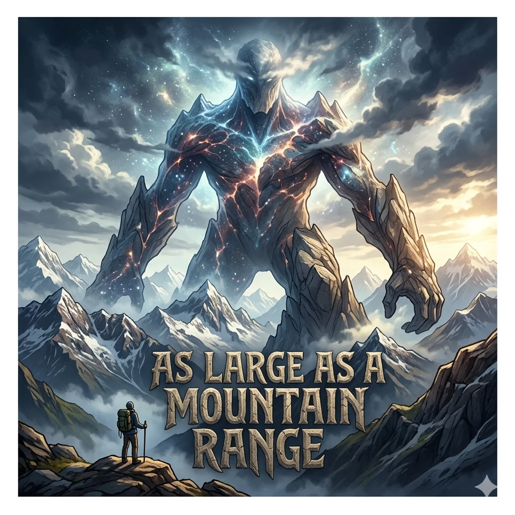 As Large as a Mountain Range