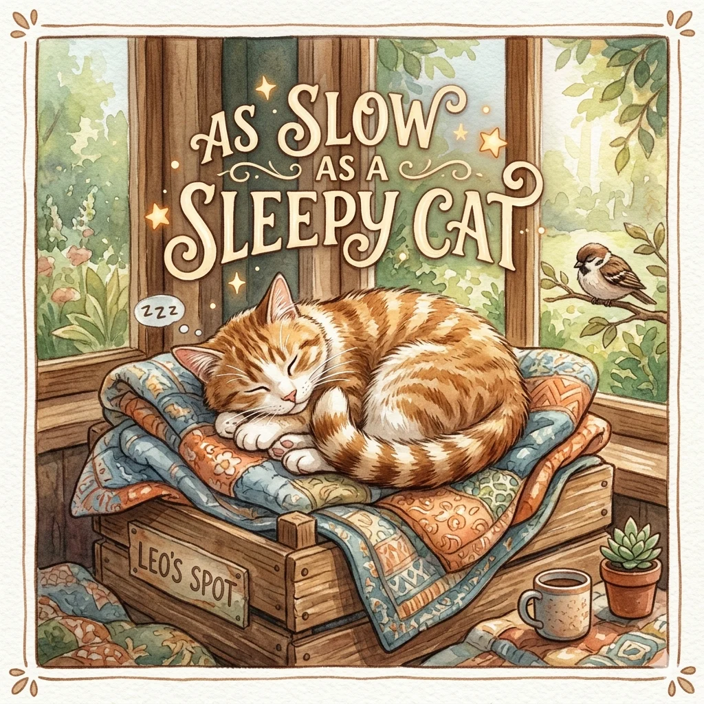  As Slow as a Sleepy Cat