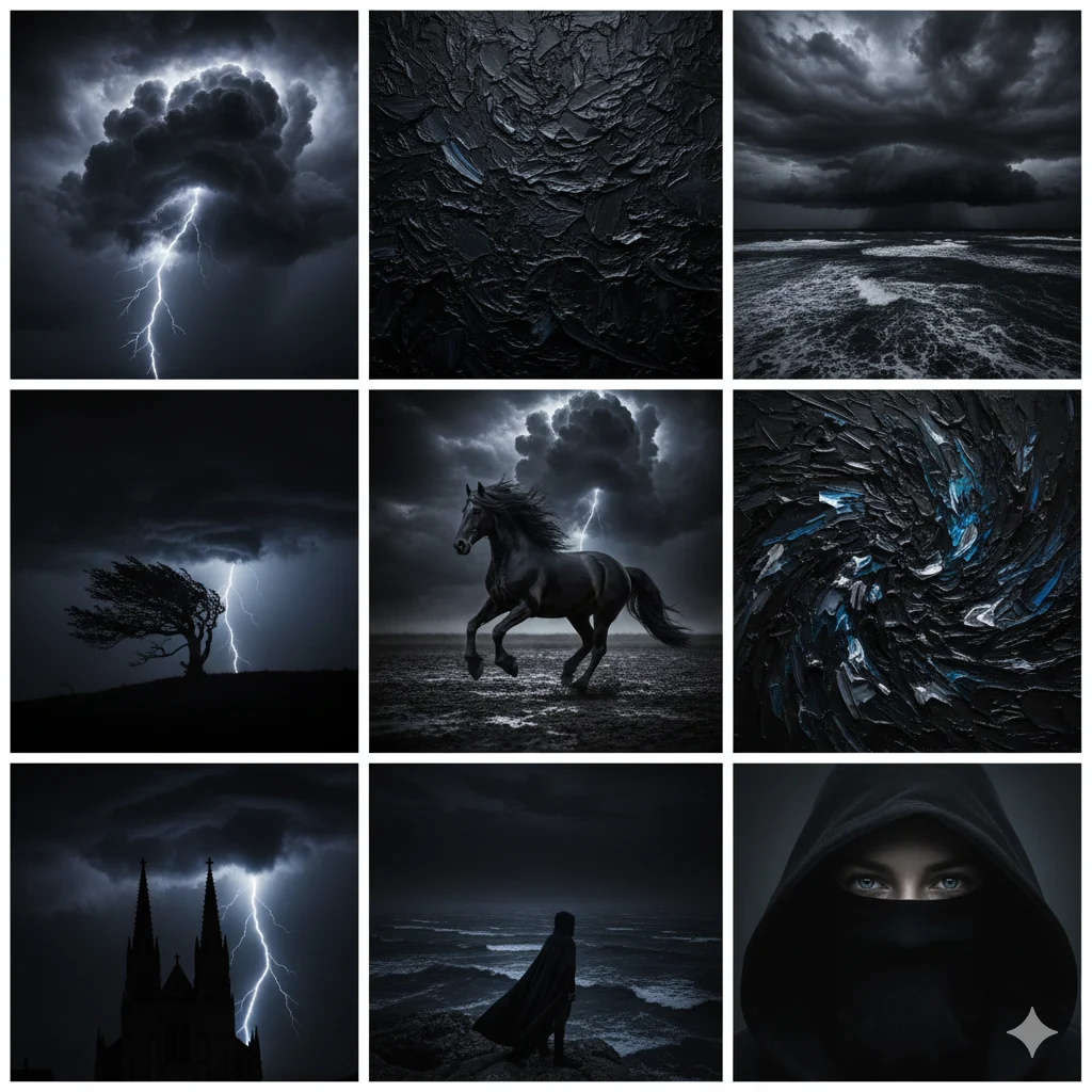 As Black as a Storm Cloud