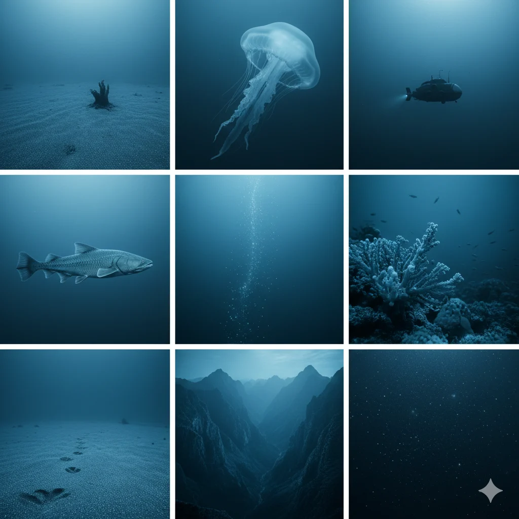 As Quiet as the Ocean Depths