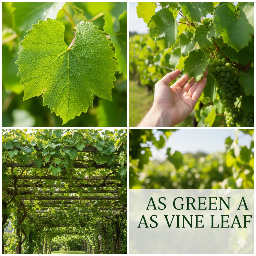 As Green as a Vine Leaf
