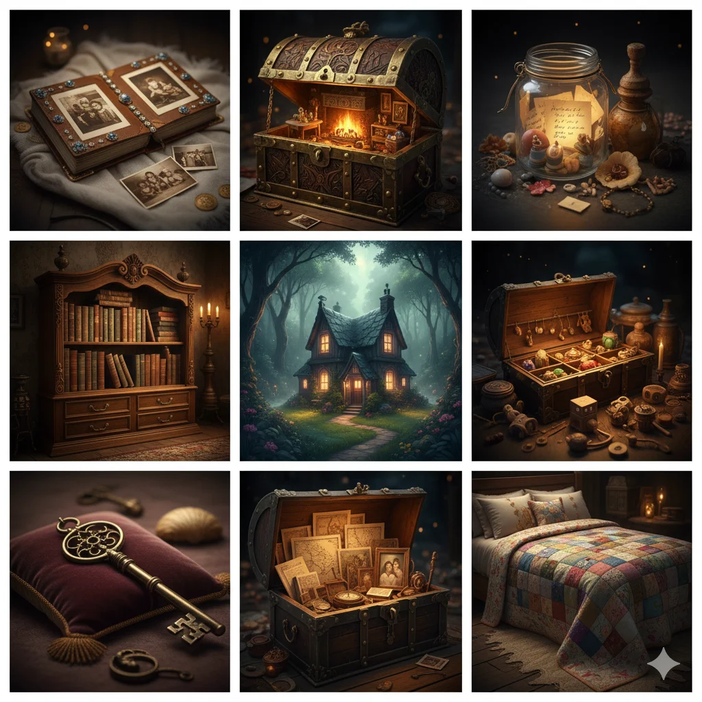 Home Is Like a Treasure Chest