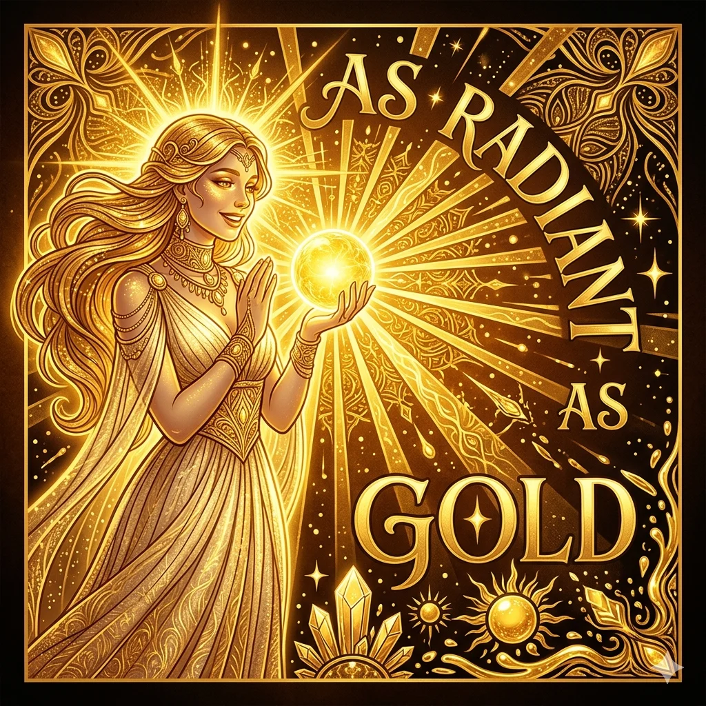  As Radiant as Gold
