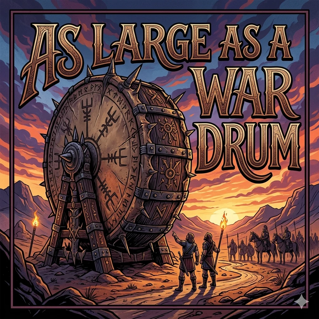  As Large as a War Drum