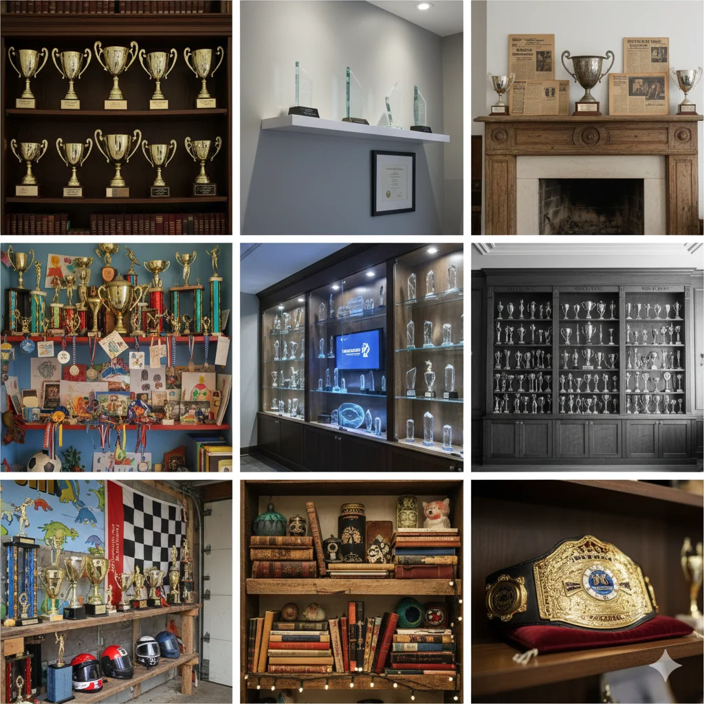 As proud as a trophy shelf