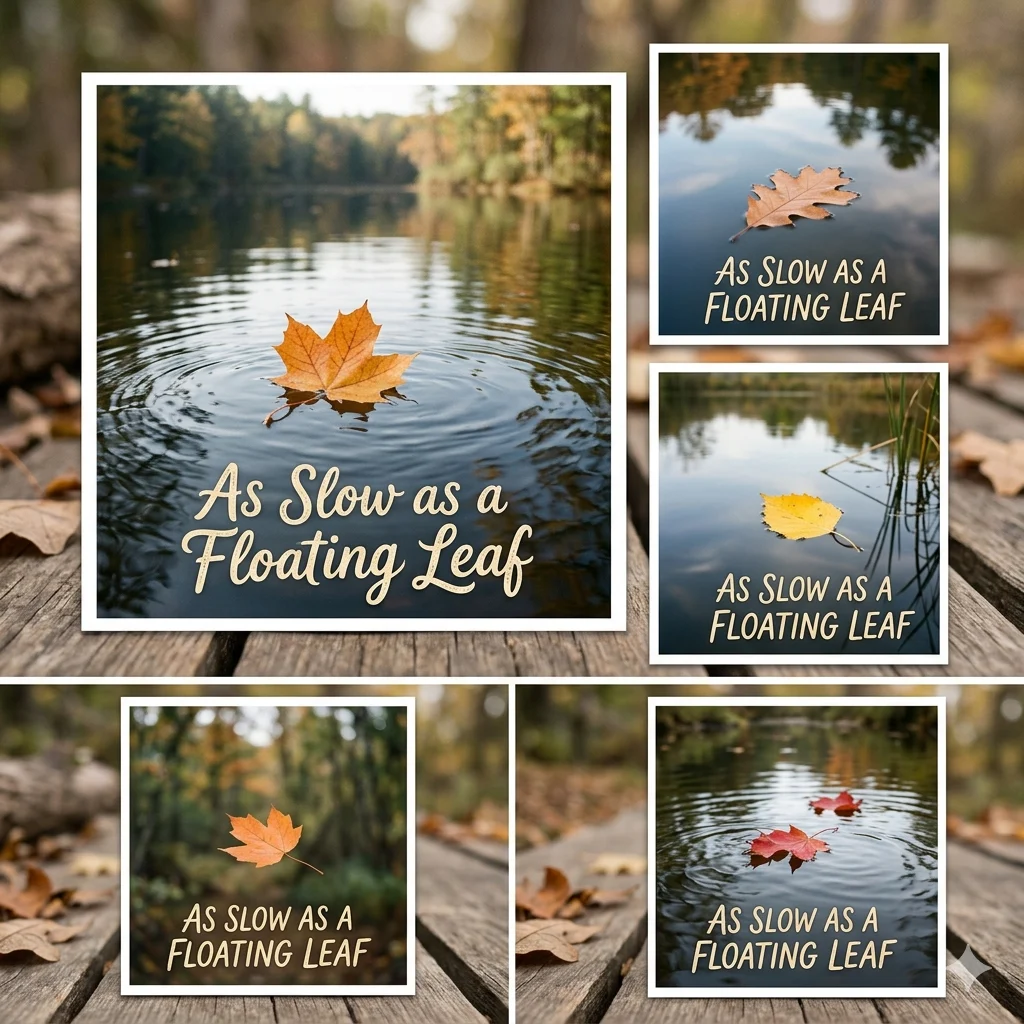 As Slow as a Floating Leaf