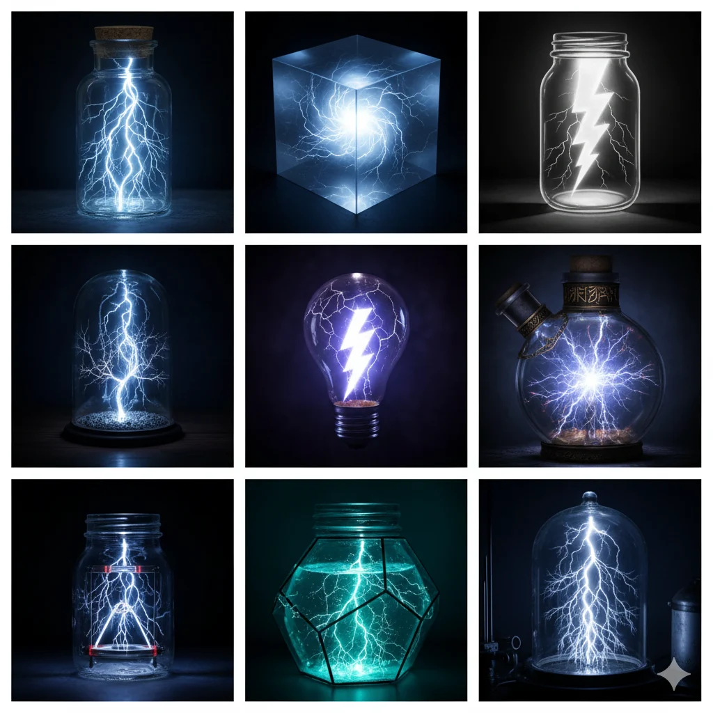 Like Lightning in a Jar