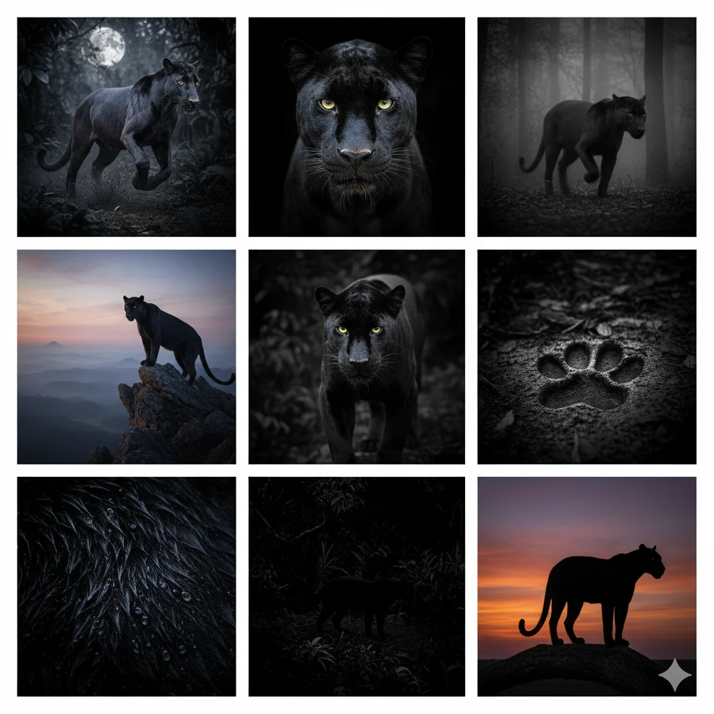 . As Black as a Panther