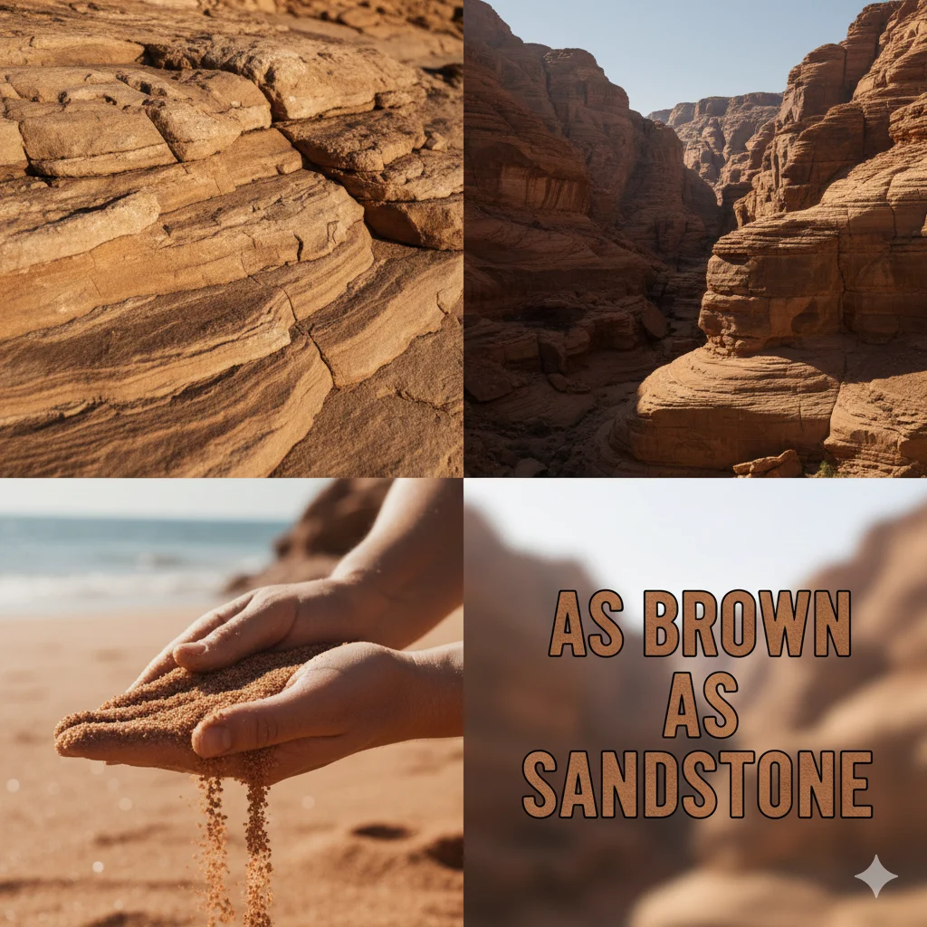  As Brown as Sandstone