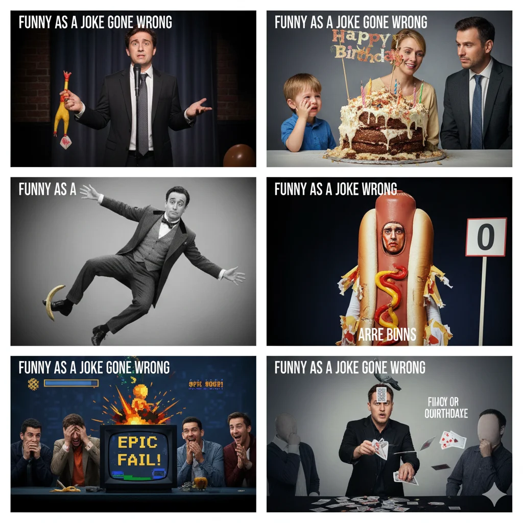 Funny as a joke gone wrong