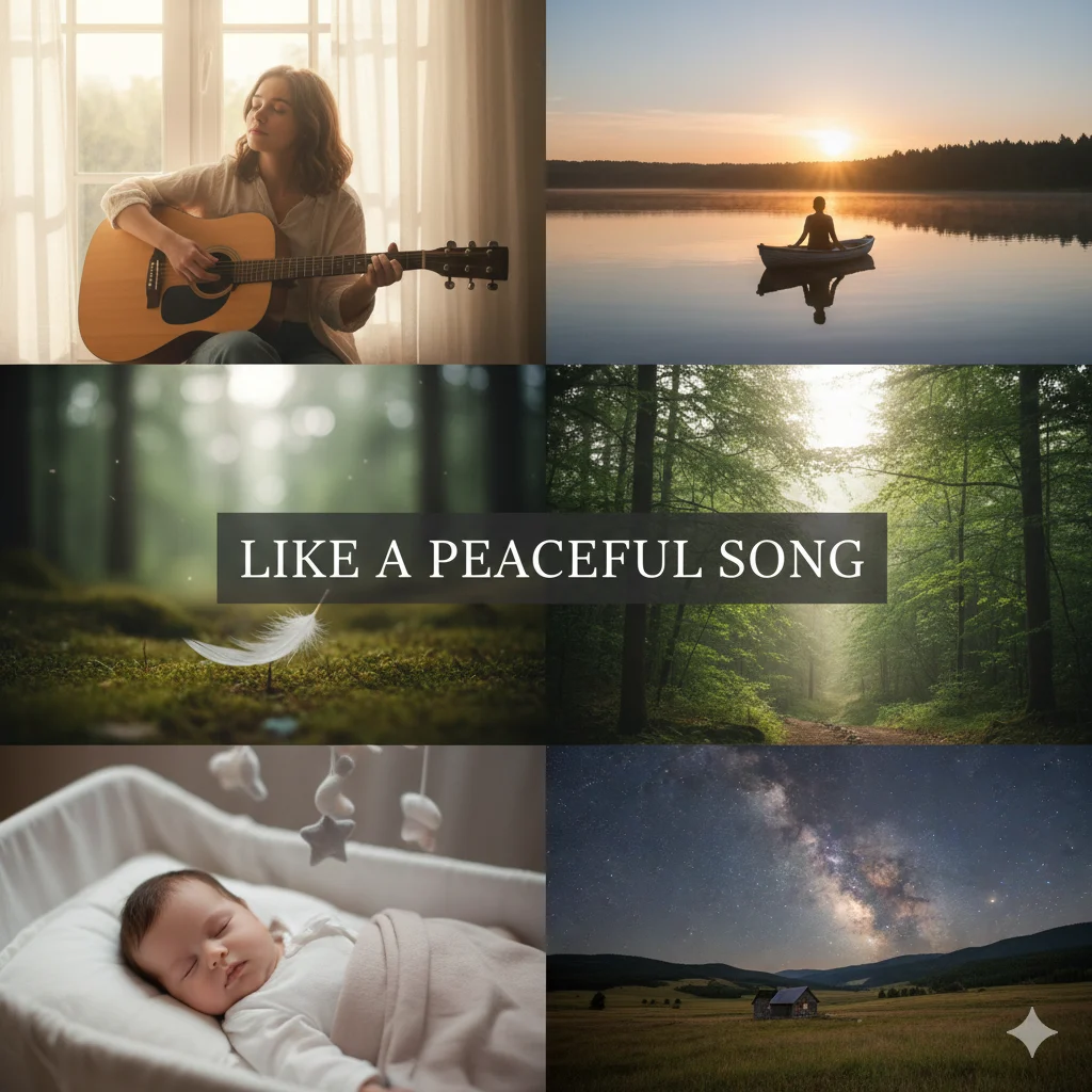 Like a peaceful song