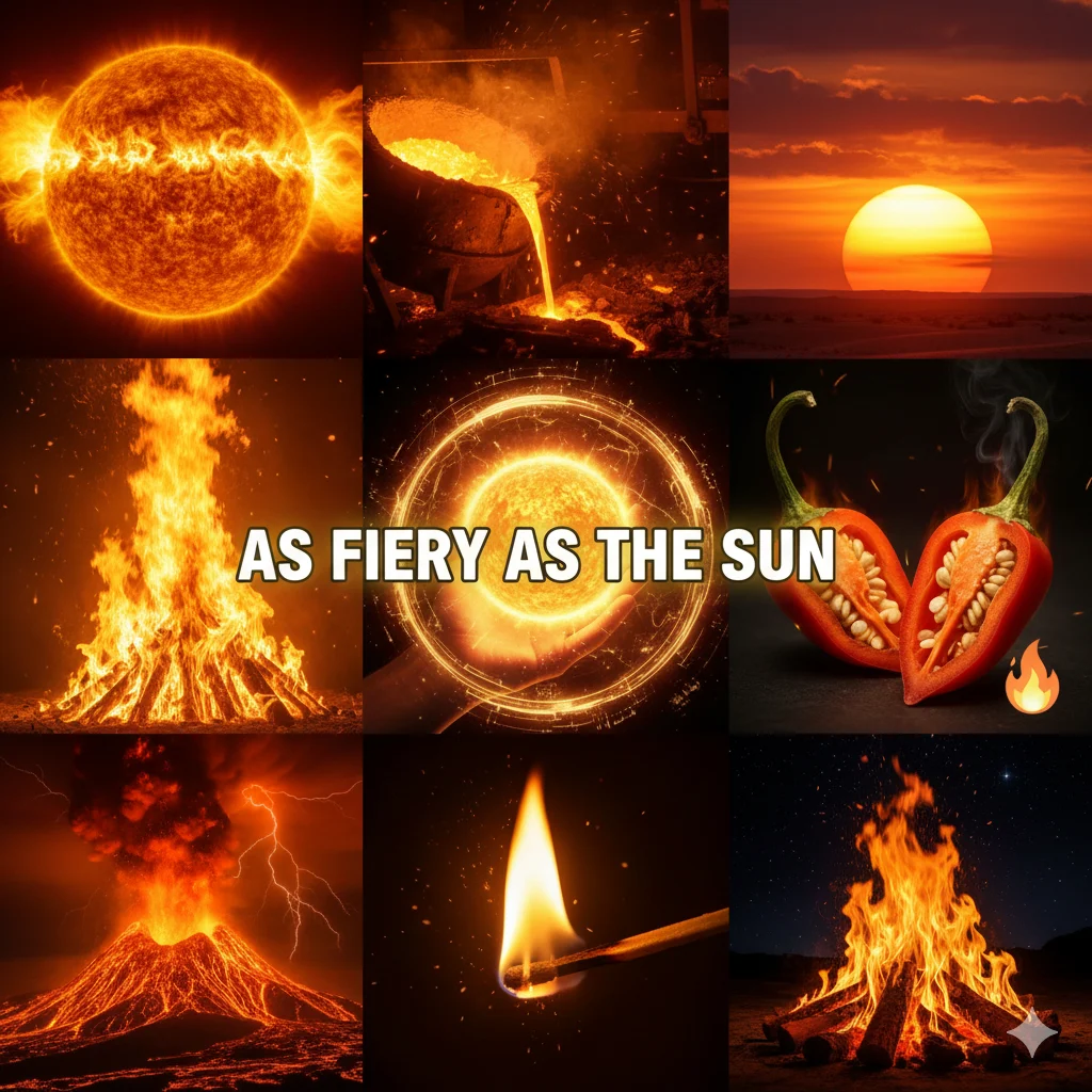  As Fiery as the Sun