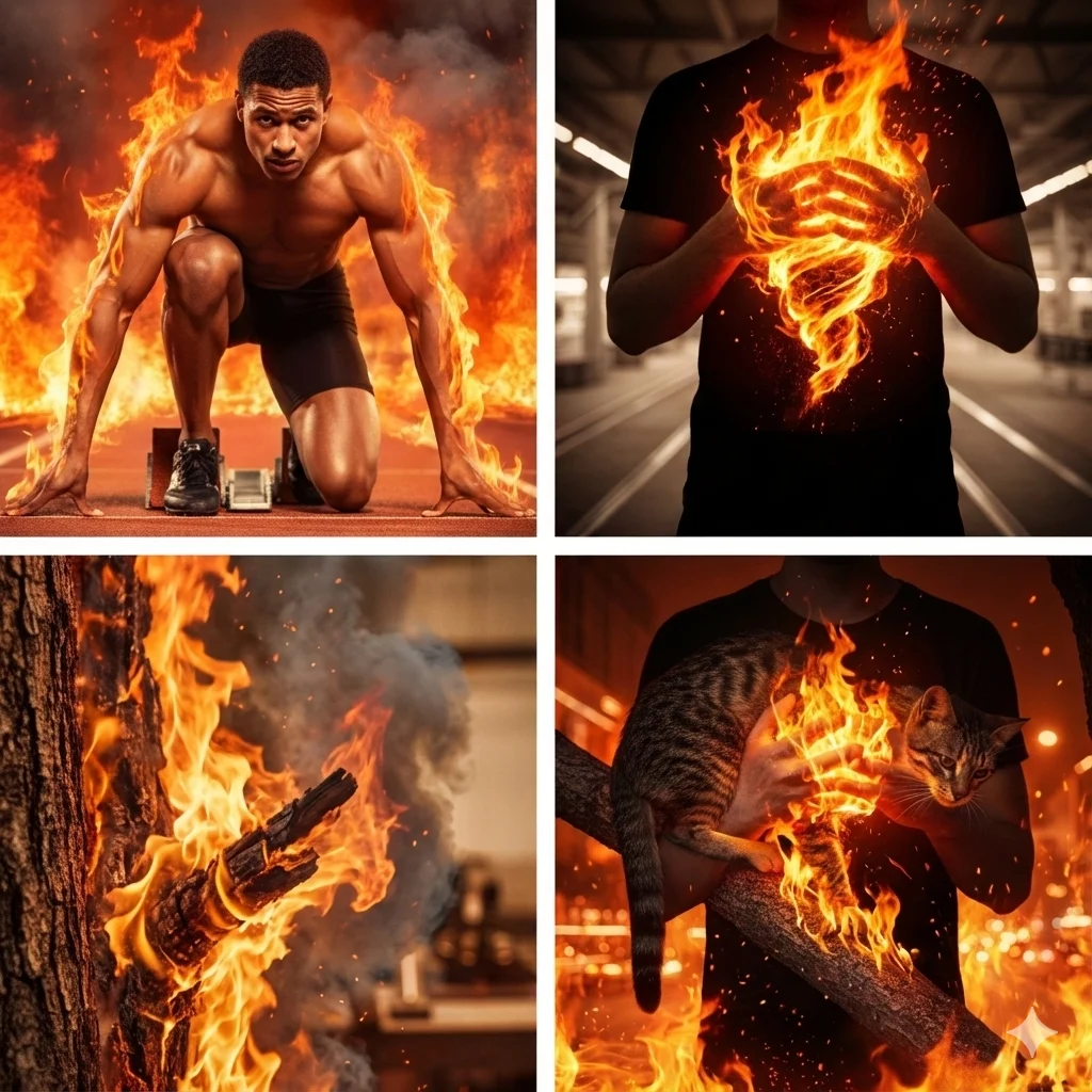  As intense as a wildfire