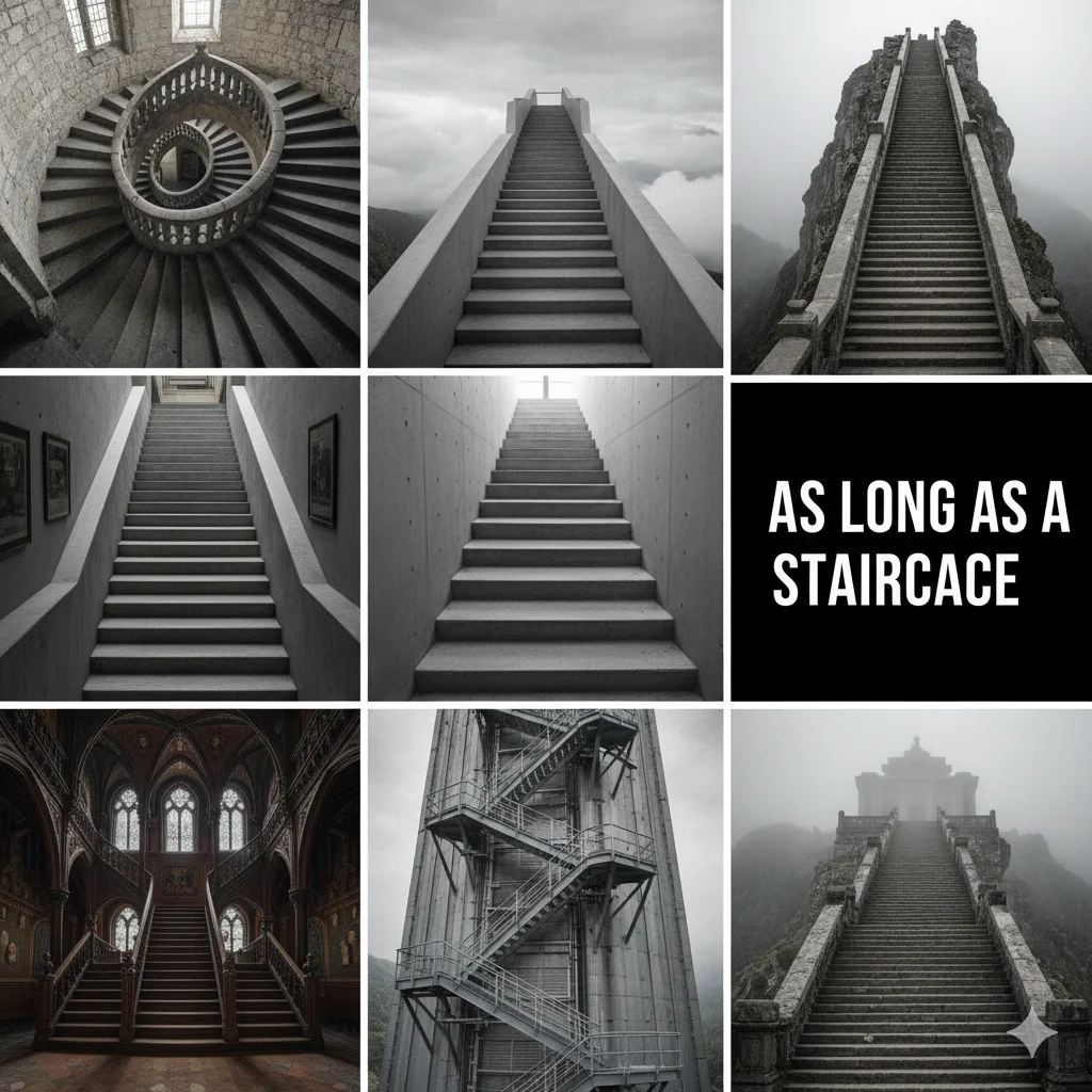  As Long as a Staircase