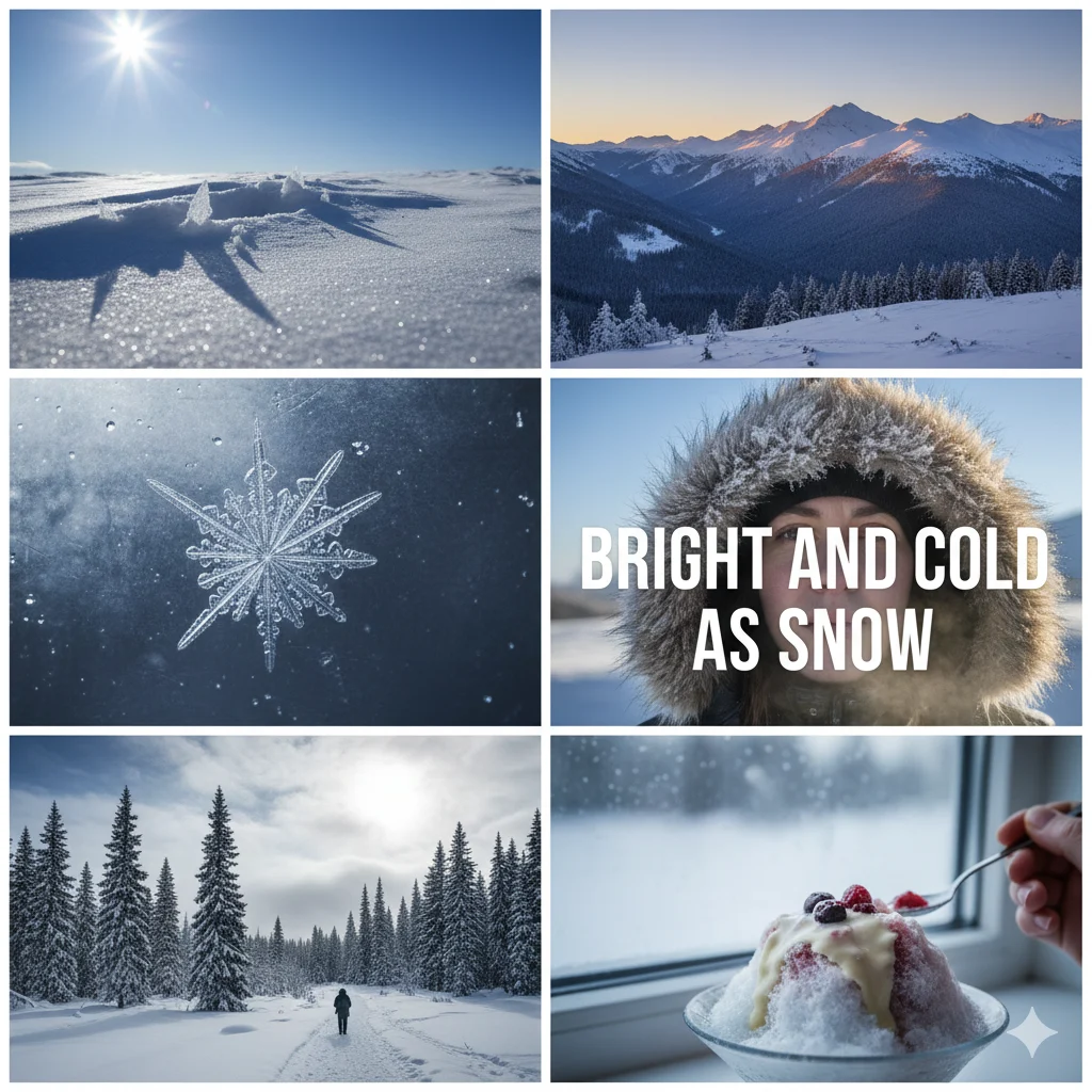 Bright and Cold as Snow